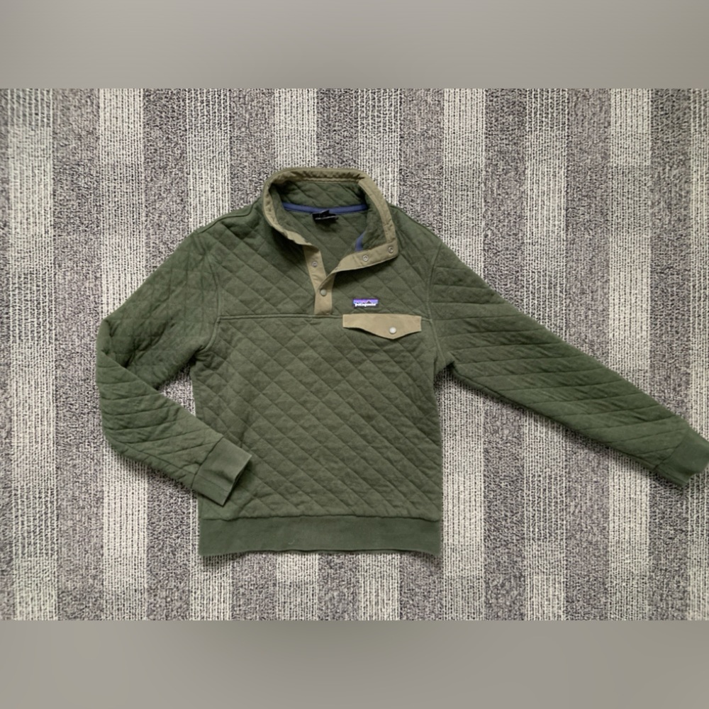 Patagonia Men’s Organic Cotton Quilt Snap-T Pullover